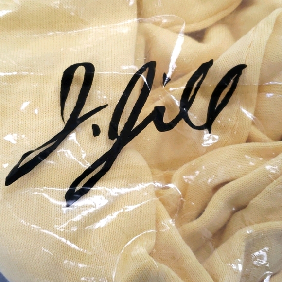 J Jill Yellow NWT Sweater Size M - Picture 3 of 9